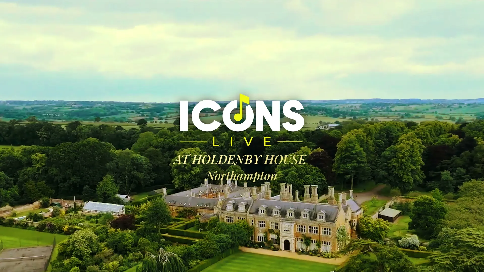 Icons Live at Holdenby House, summer concert nights with live music and fireworks